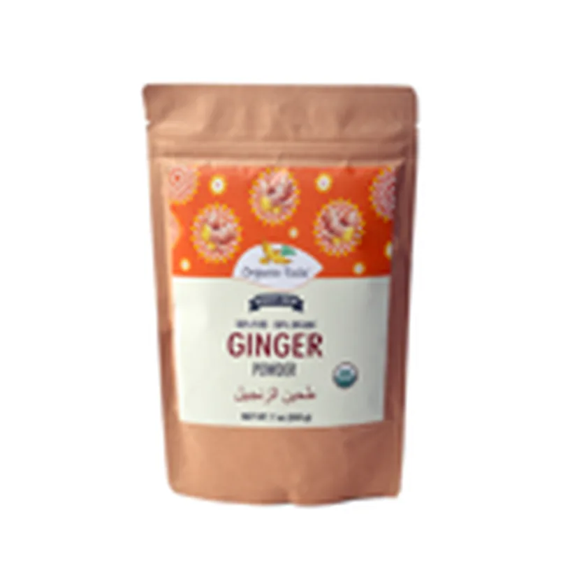 مسحوق الزنجبيل العضوي من Organic Veda، 200غ