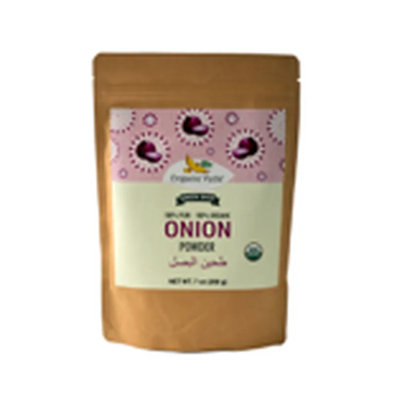 مسحوق البصل العضوي من Organic Veda، 200غ