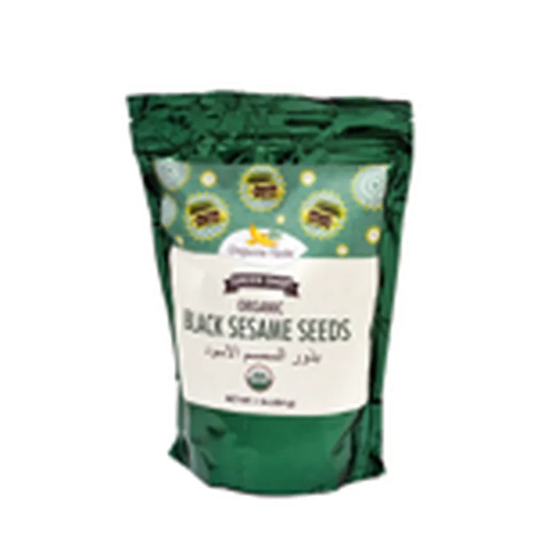 بذور السمسم الأسود العضوية من Organic Veda، 454غ
